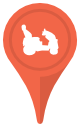 Tramper Hire Point map pin