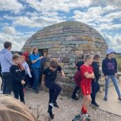 Young Explorers at the Horizon Line Chamber Sunderland Point courtesy of Overton St Helens CE School