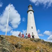 Friends on bench Hoad Wildey Media July2022