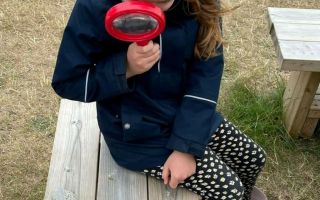 Young archaeologist